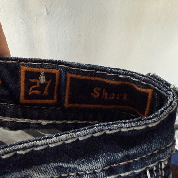 Rock Revival Sundee Jean Shorts 27 - Picture 4 of 5